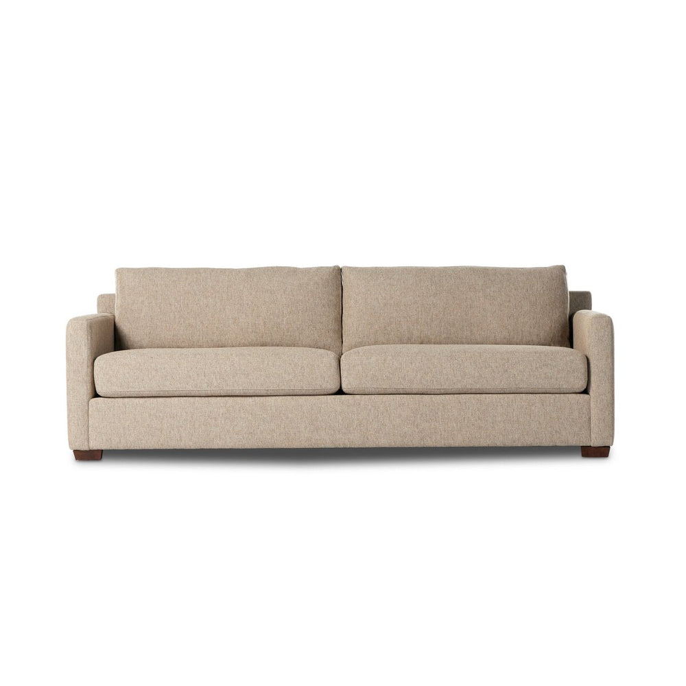 Hampton 93" Sofa, Performance Delta Sand
