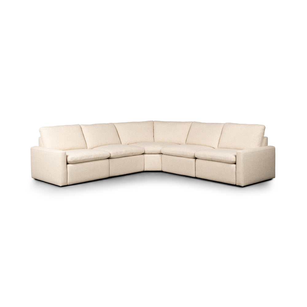 
                  
                    Tony Power Recliner Sectional, Natural
                  
                