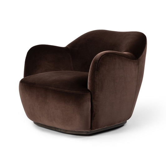 Juli Swivel Chair, Cocoa