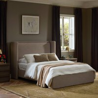 Sophia Queen Bed, Crypton Nomad Taupe