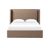 Sophia Queen Bed, Crypton Nomad Taupe