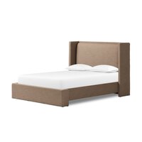 Sophia Queen Bed, Crypton Nomad Taupe