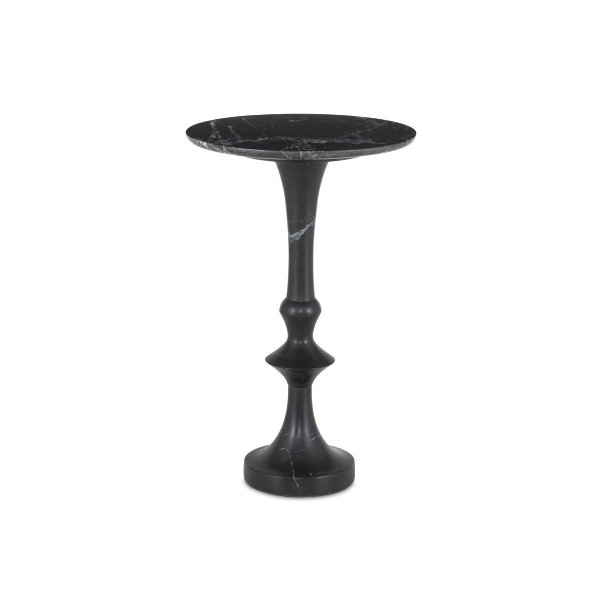Percival End Table - Cream Marble