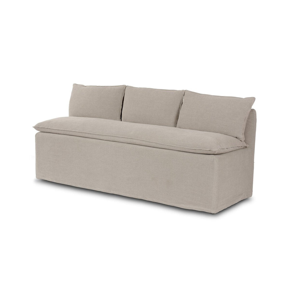 Andi Slipcover Dining Bench