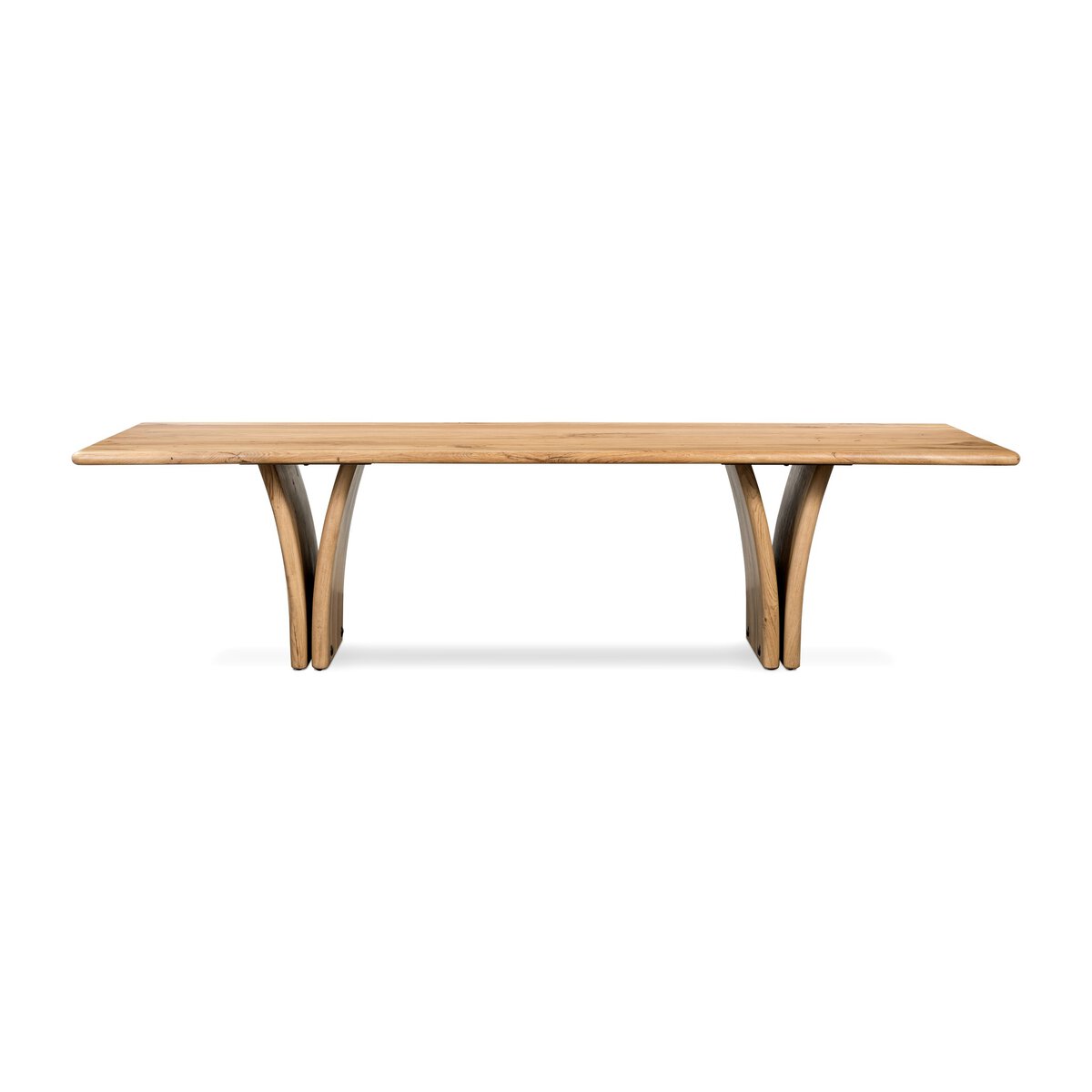 Maelorc Dining Table - Natural Reclaimed French Oak