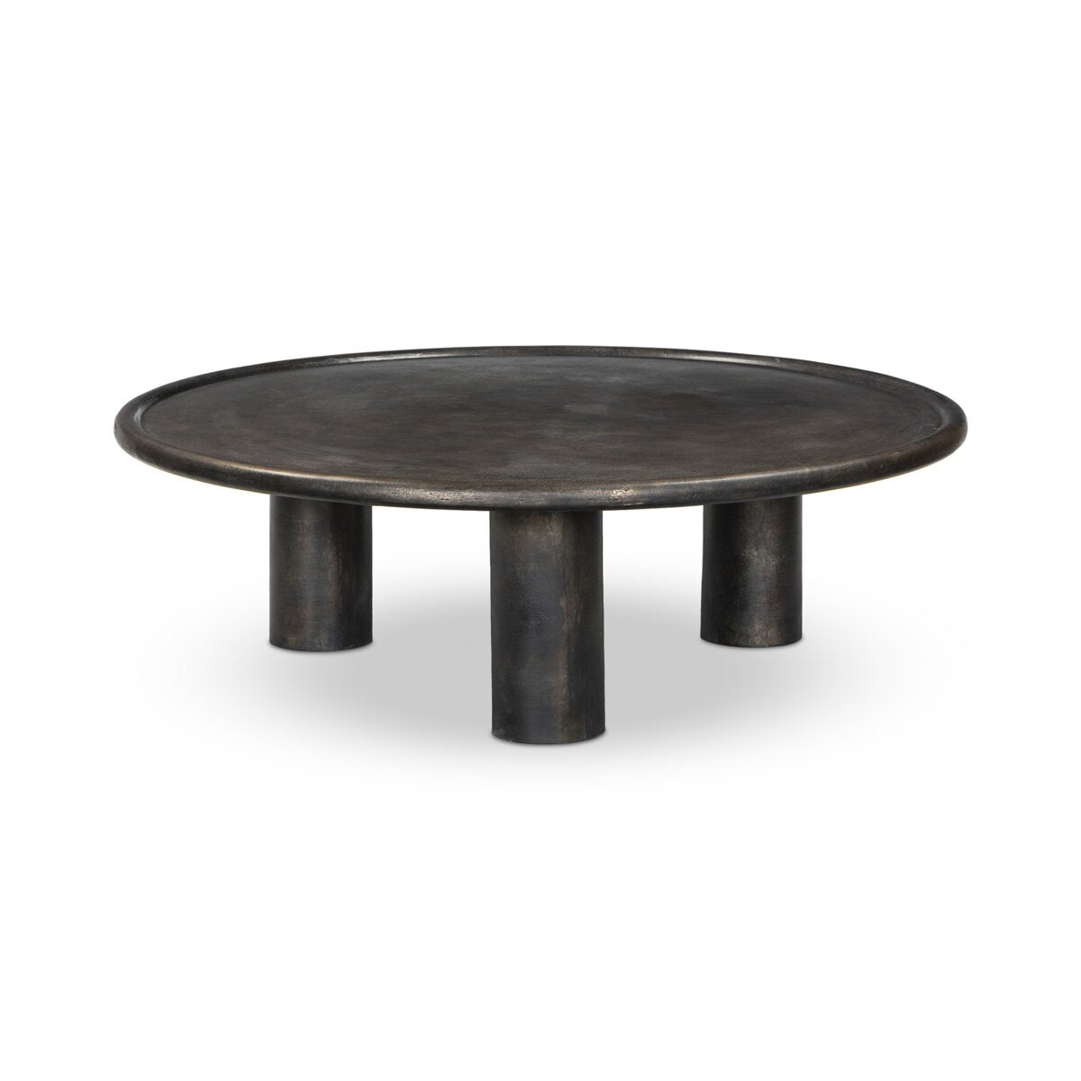 Cynric Coffee Table - Distressed Bronze