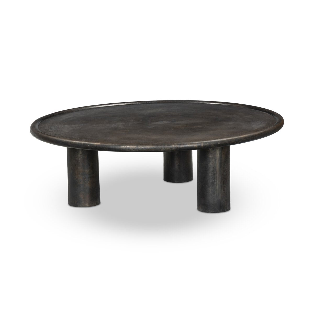 Cynric Coffee Table - Distressed Bronze