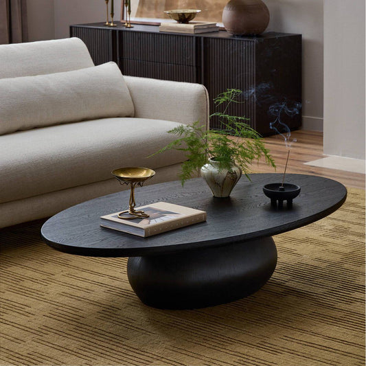 Eamon 60" Coffee Table, Black