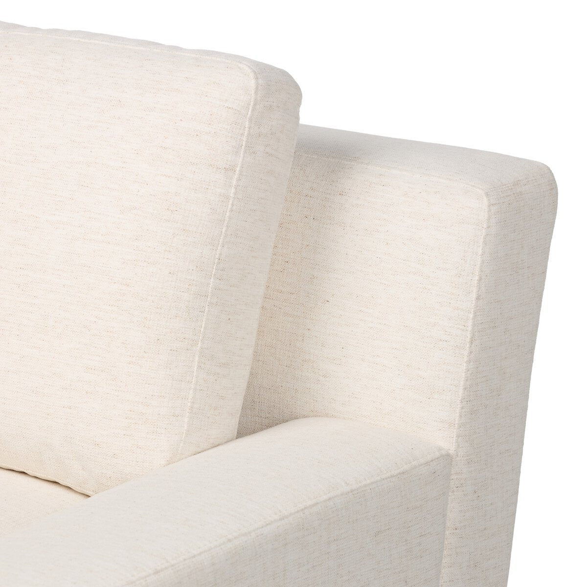 Yelena 89" Sofa, Crypton Nomad Snow