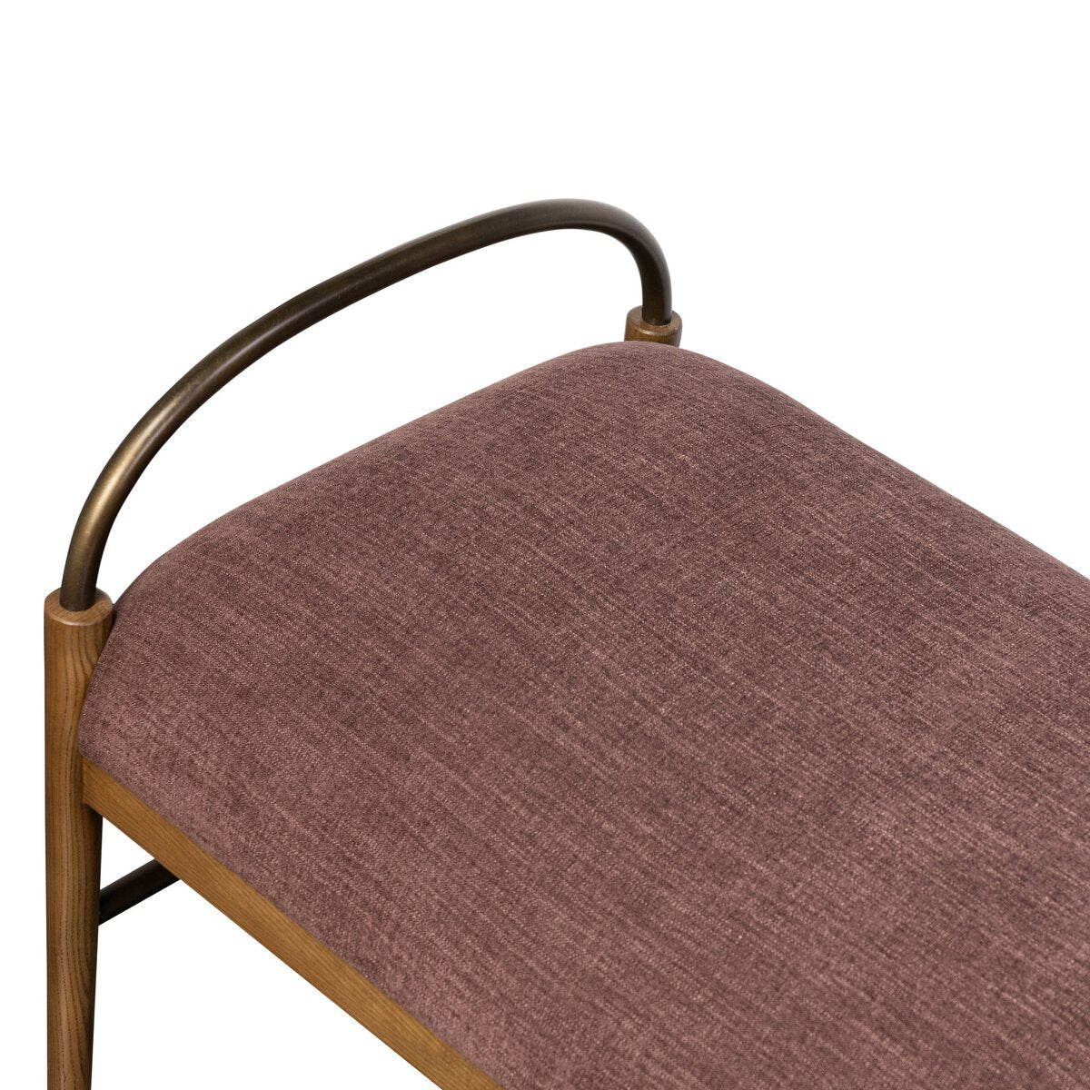 Dee 60" Bench, Plum