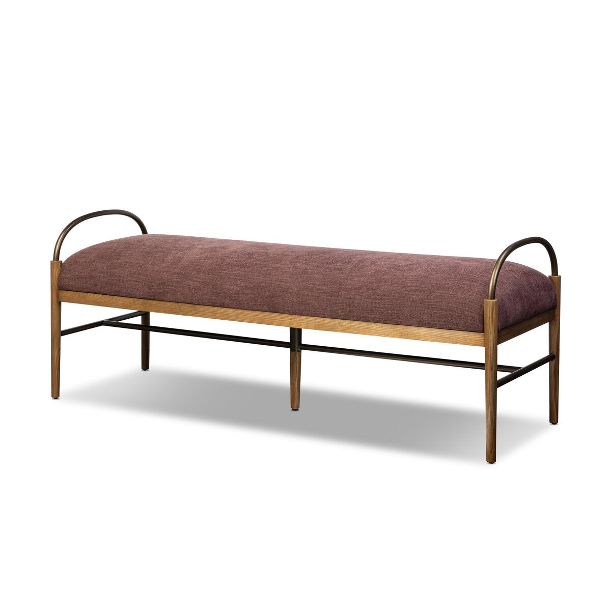 Dee 60" Bench, Plum