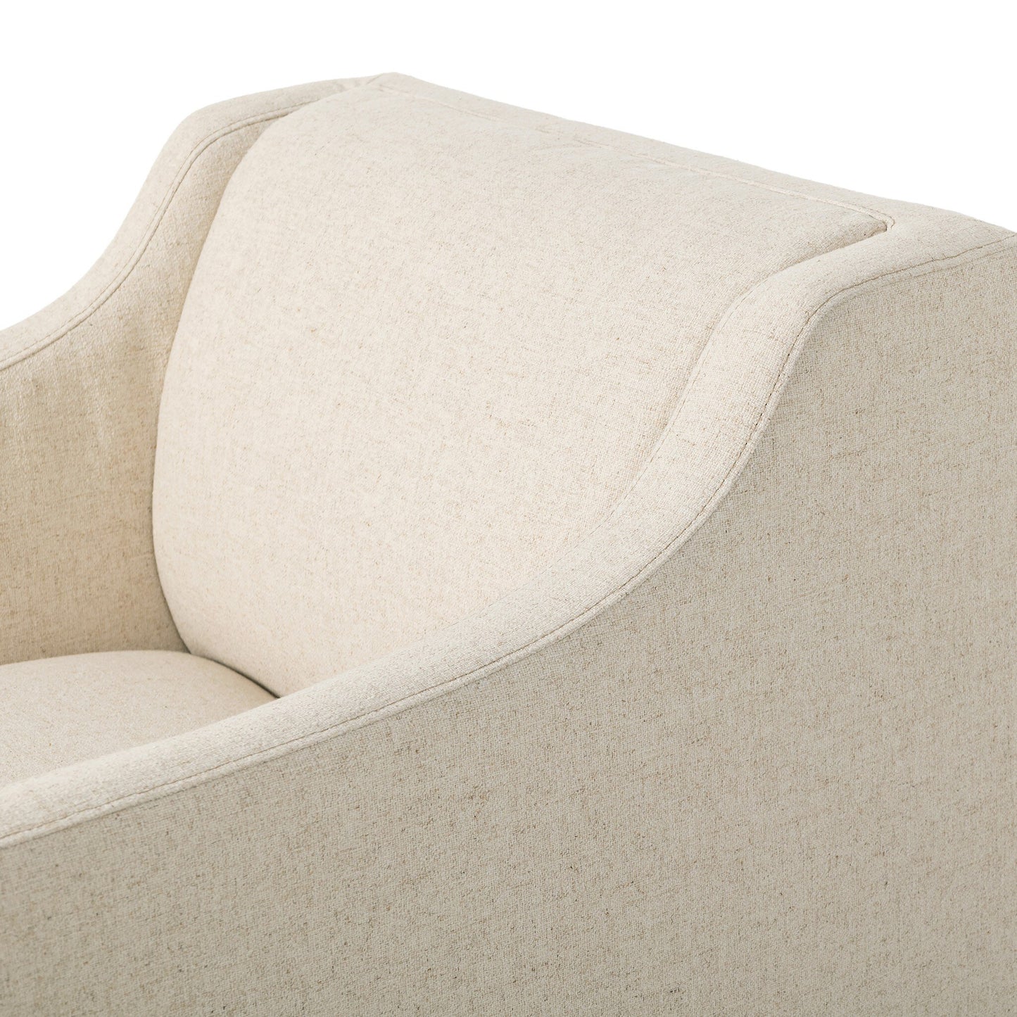Gianna Swivel Chair, Performance Antwerp Natural