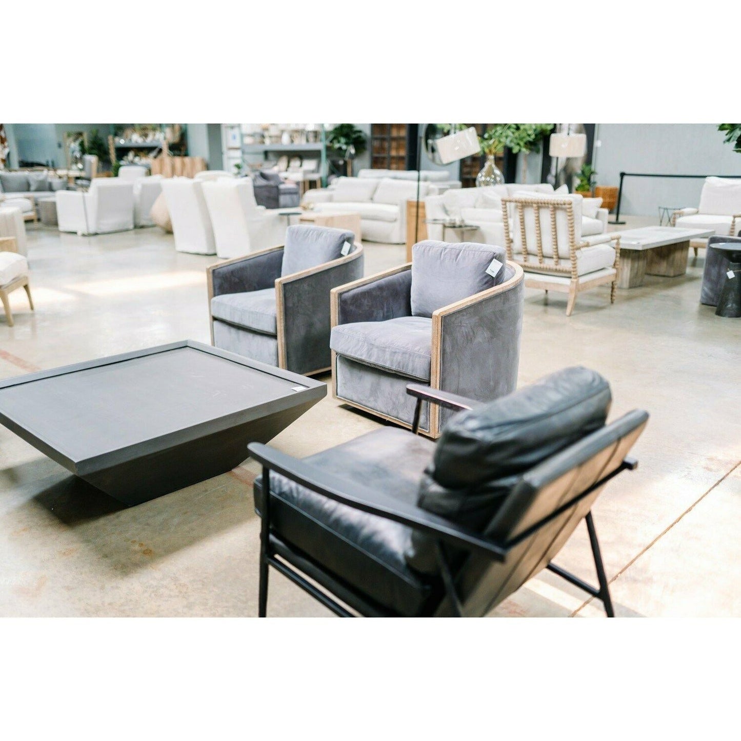 Lindsey Swivel Chair, Gray Velvet