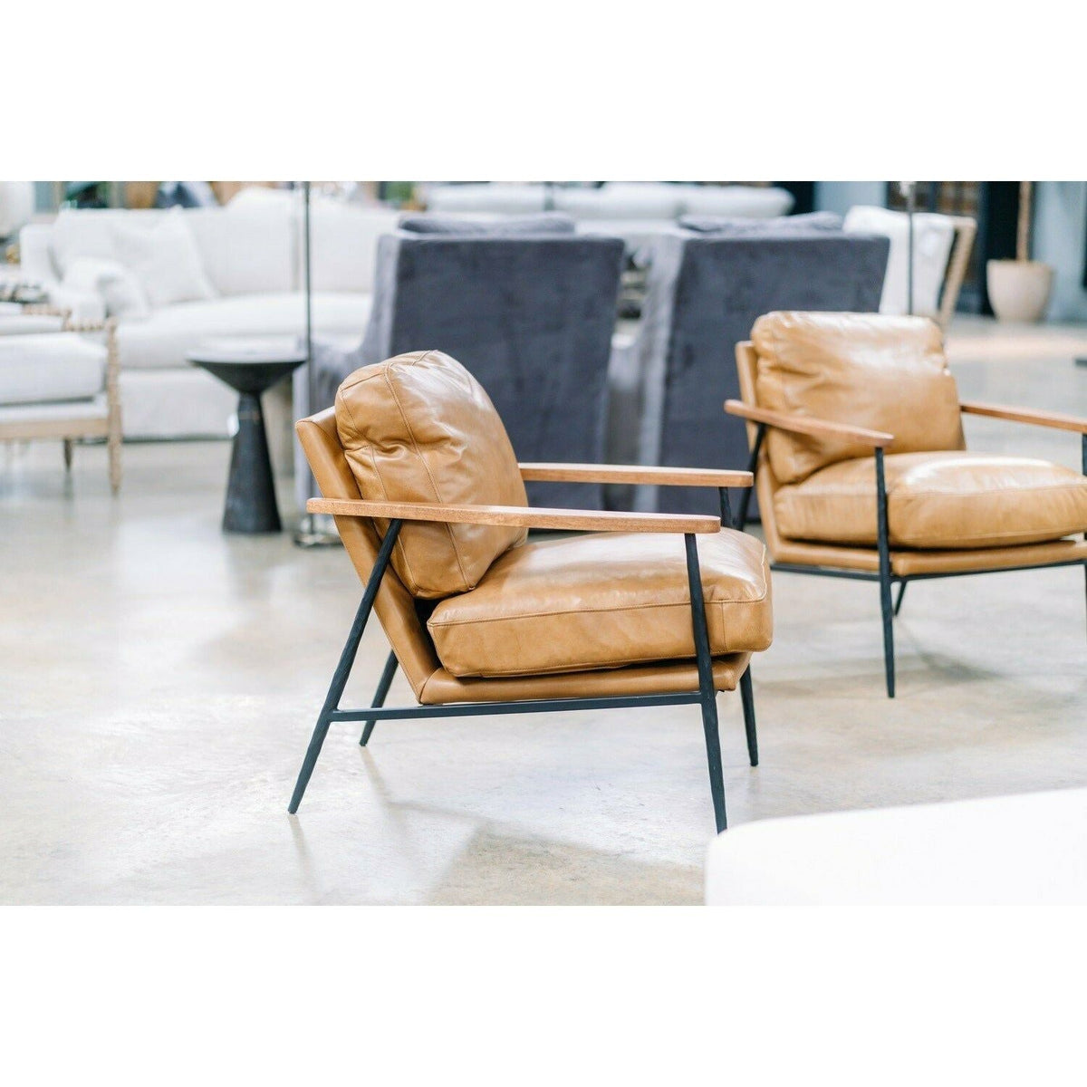 Chris Club Chair, Tan, Clearance