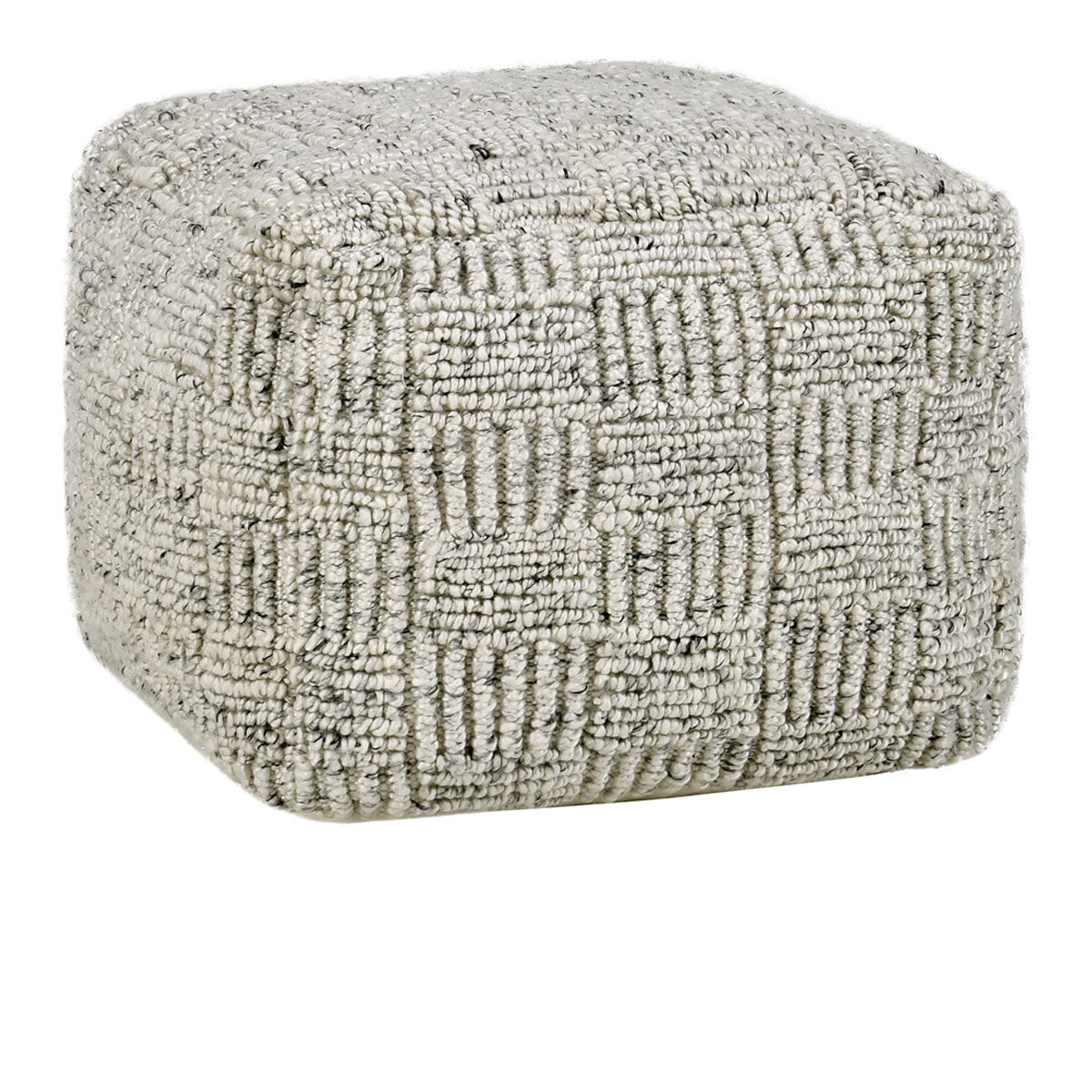 Preston Vico Caramel Multi Pouf 18x18x14