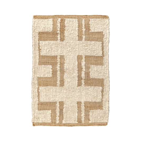 2x3 Kavala Rug, Natural/Ivory