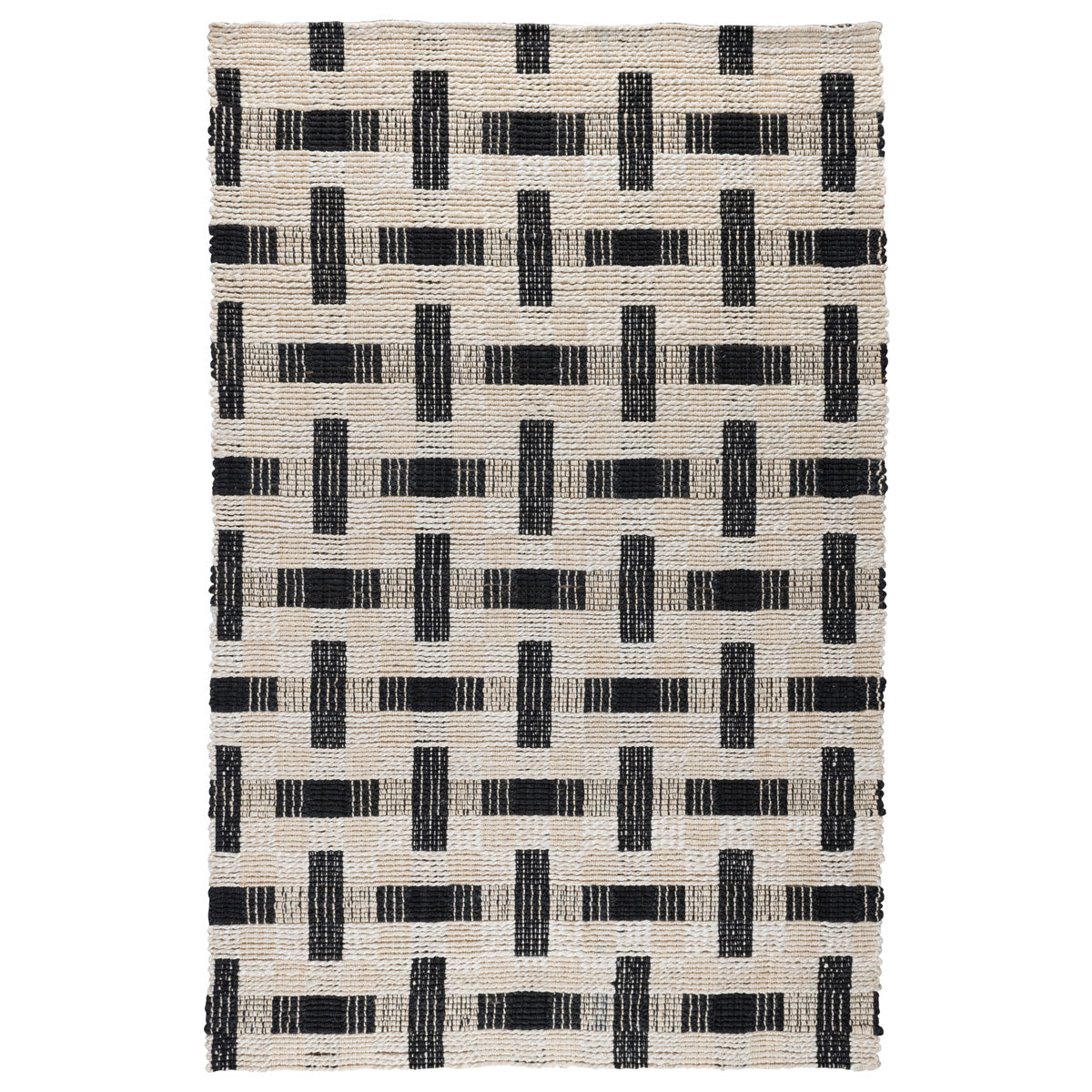 2x3 Pres Rug, Black