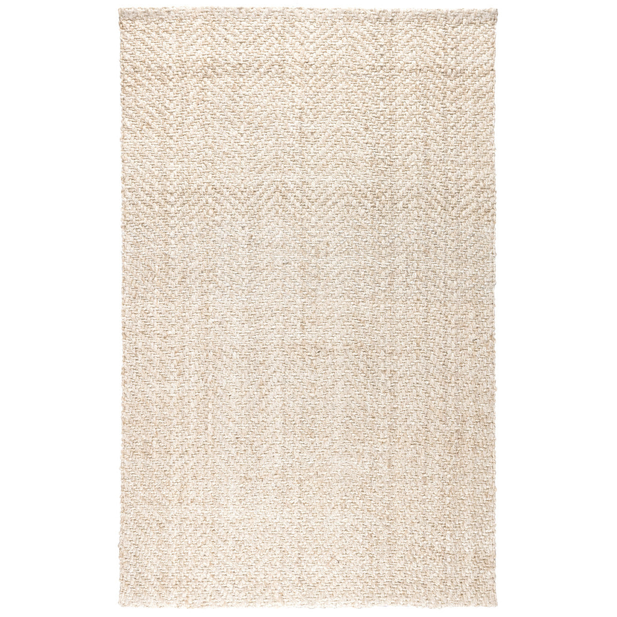 Herringbone Rug, Ivory