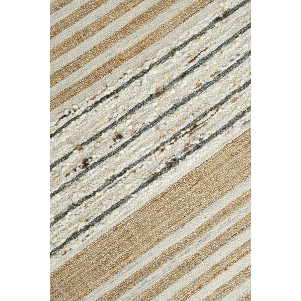 9x12 Pego Stripe Natural Multi Rug