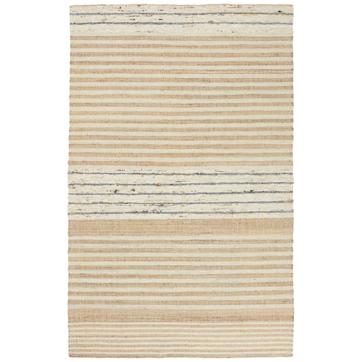 9x12 Pego Stripe Natural Multi Rug