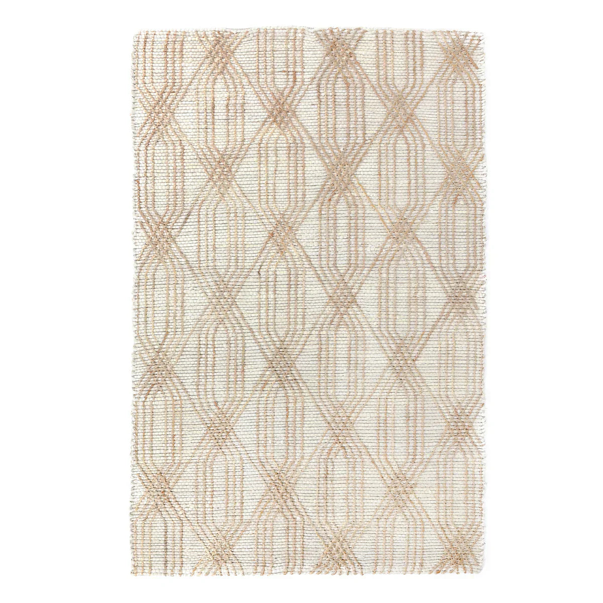 2x3 Tustin Rug, Ivory/Natural