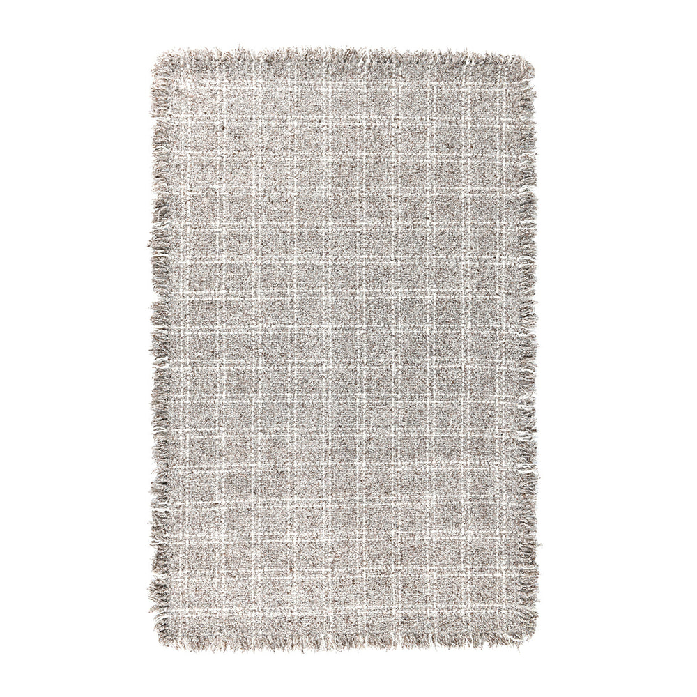 Beatrice Checkered Rug, Ivory