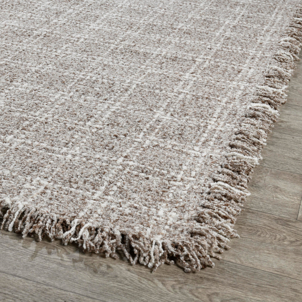 
                  
                    Beatrice Checkered Rug, Ivory
                  
                