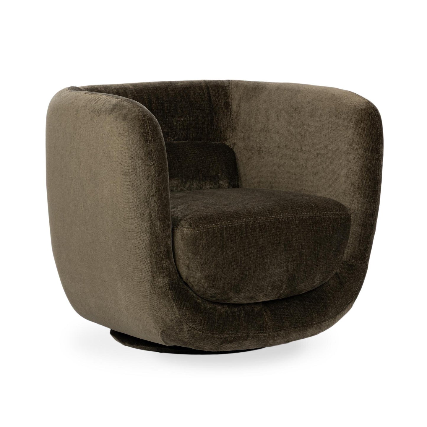 Norbert Swivel Chair Olive Green