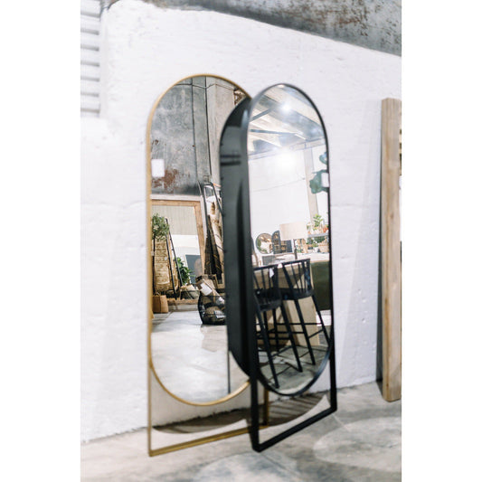 SM Sadi Floor Mirror, Black