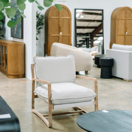 Atlas Chair, Performance Linen
