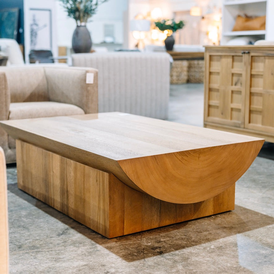Elbert Coffee Table, Oak