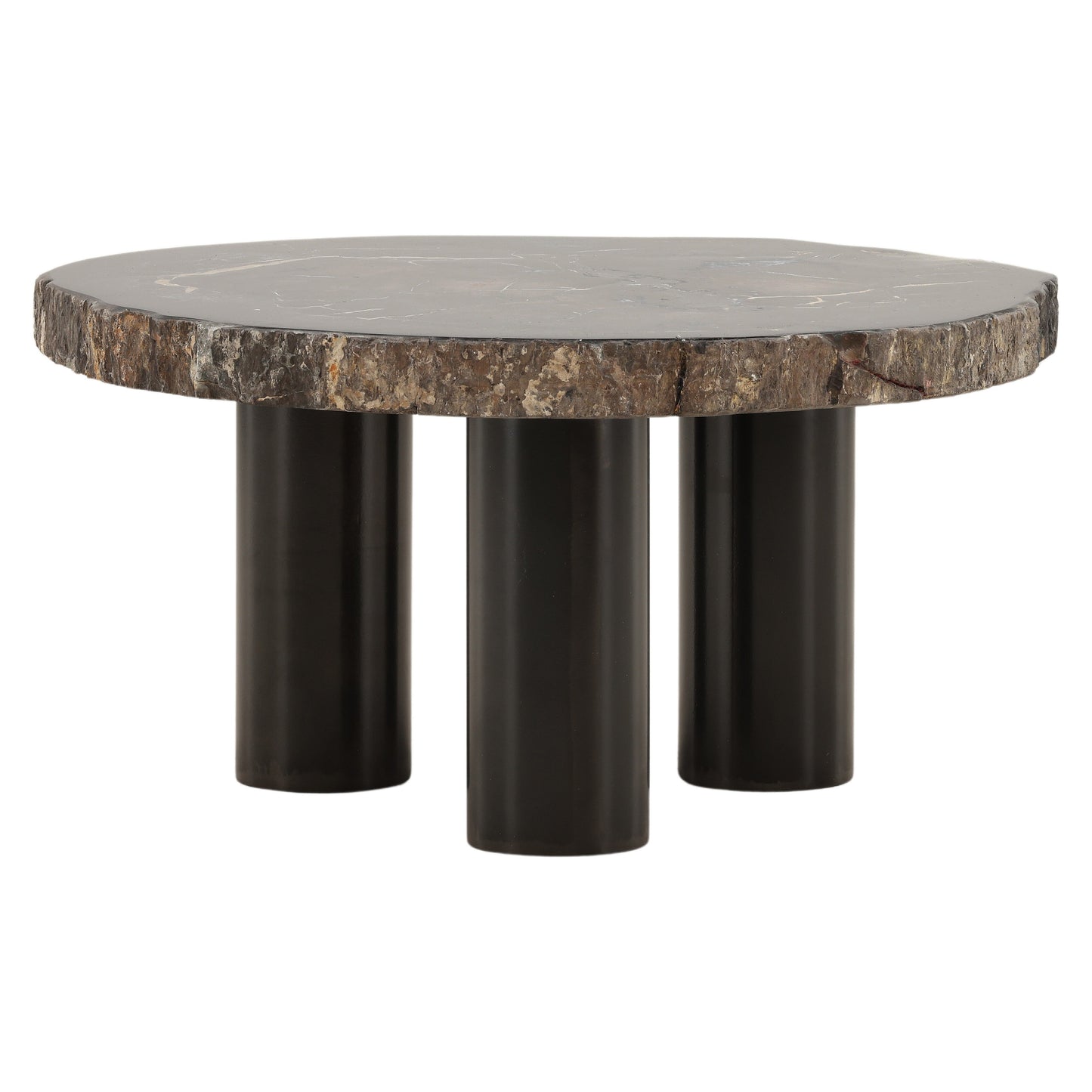 Dunric Coffee Table Natural Black Large