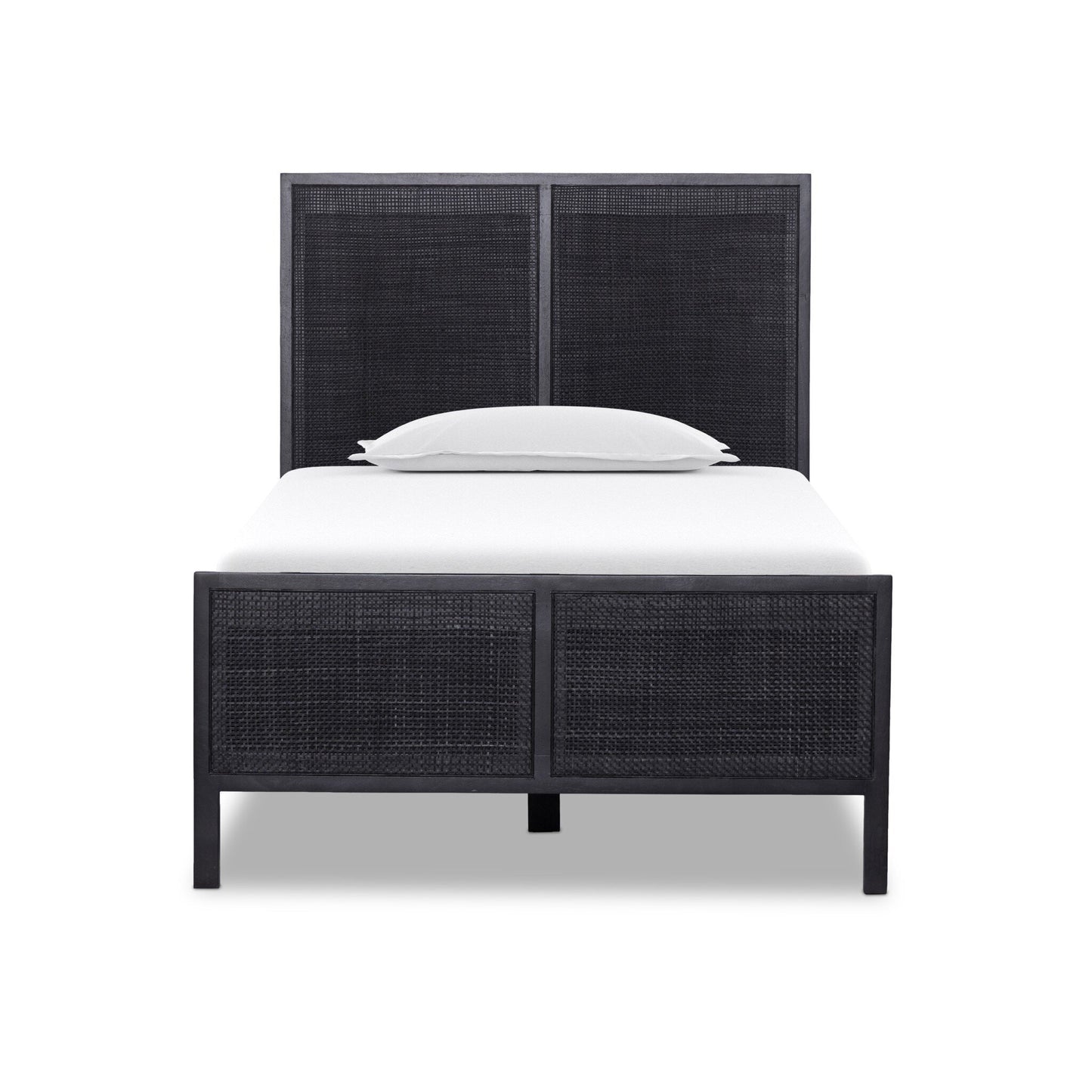Sigeric Bed - Black Wash