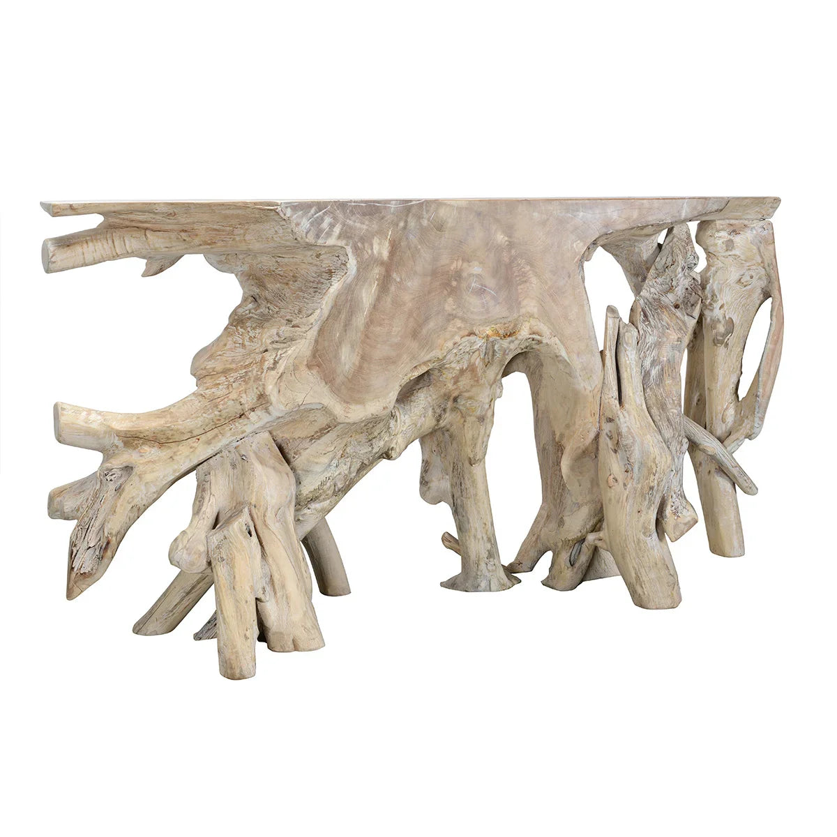 Teak Root Console