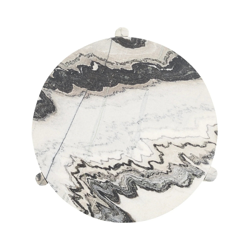 
                  
                    Zayden Marble Round End Table
                  
                