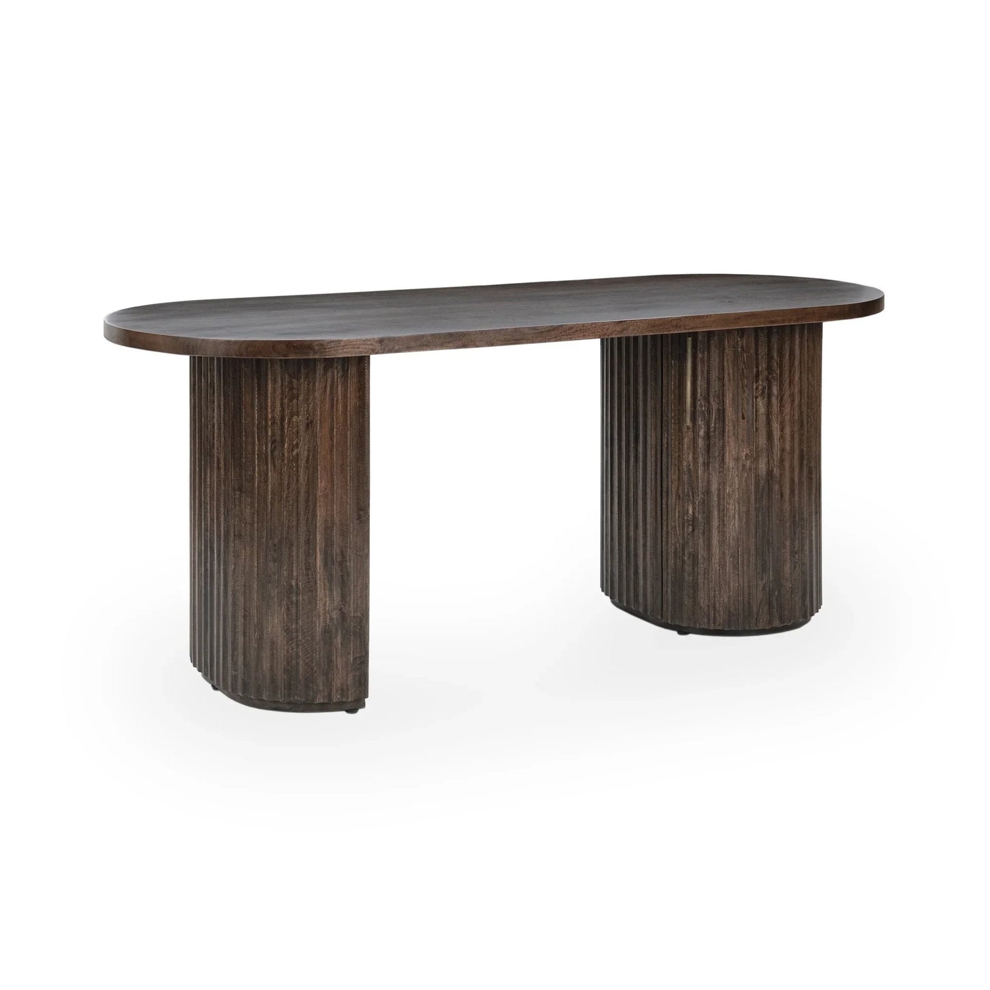Redford Desk Bark Brown