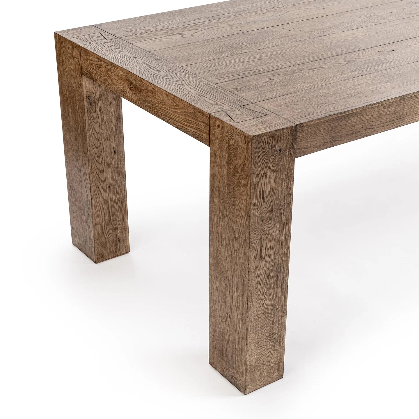 Bristol 89" Dining Table, Oak