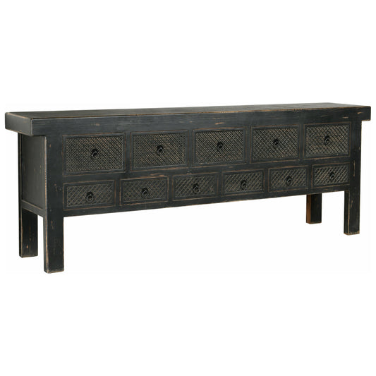 Lah 11-Dr Sideboard, Black