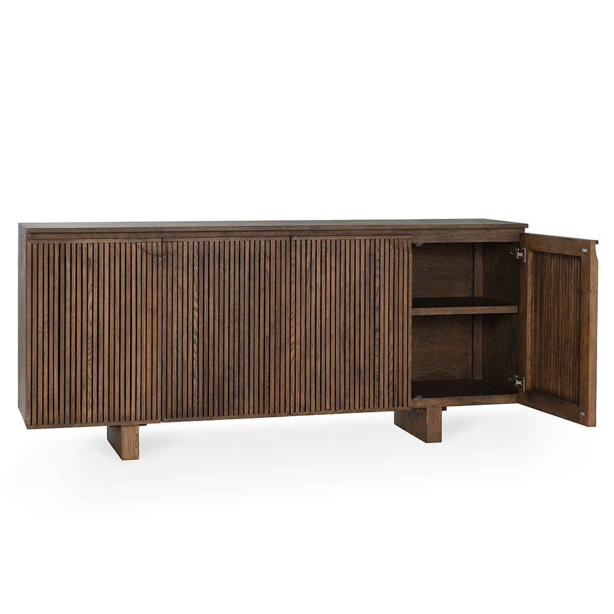 Roy 4 Dr Sideboard, Brown