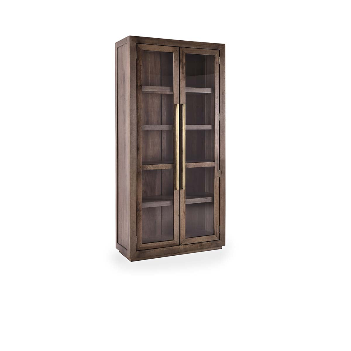 Bradley Display Cabinet Landmark Brown