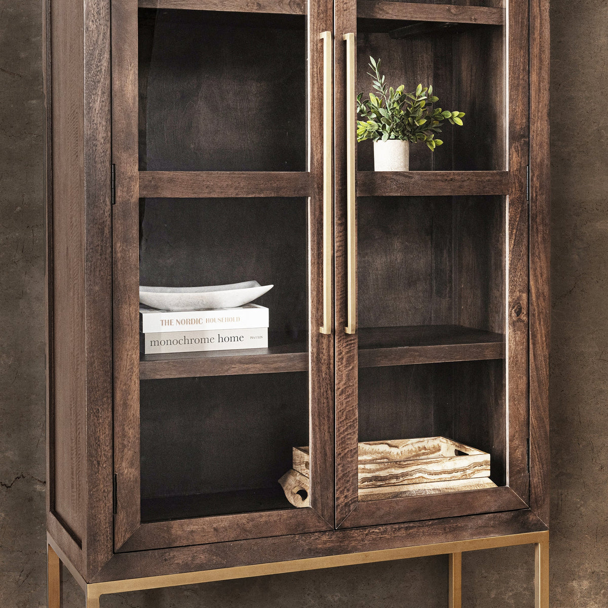 Freemont Cabinet, Brown