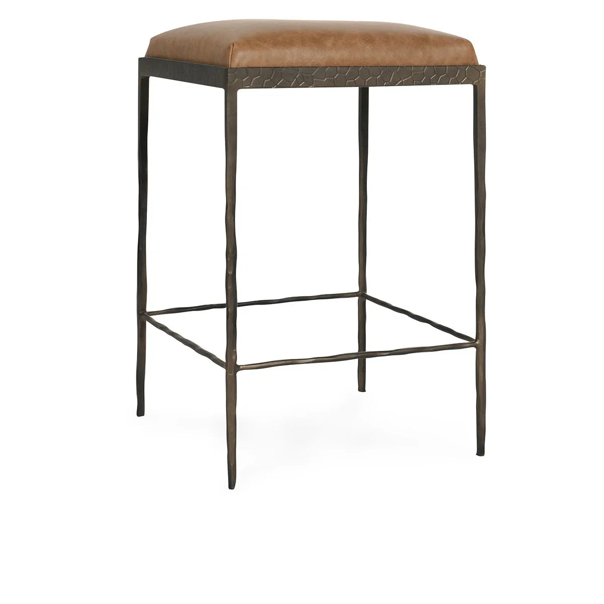 Blair leather counter stool
