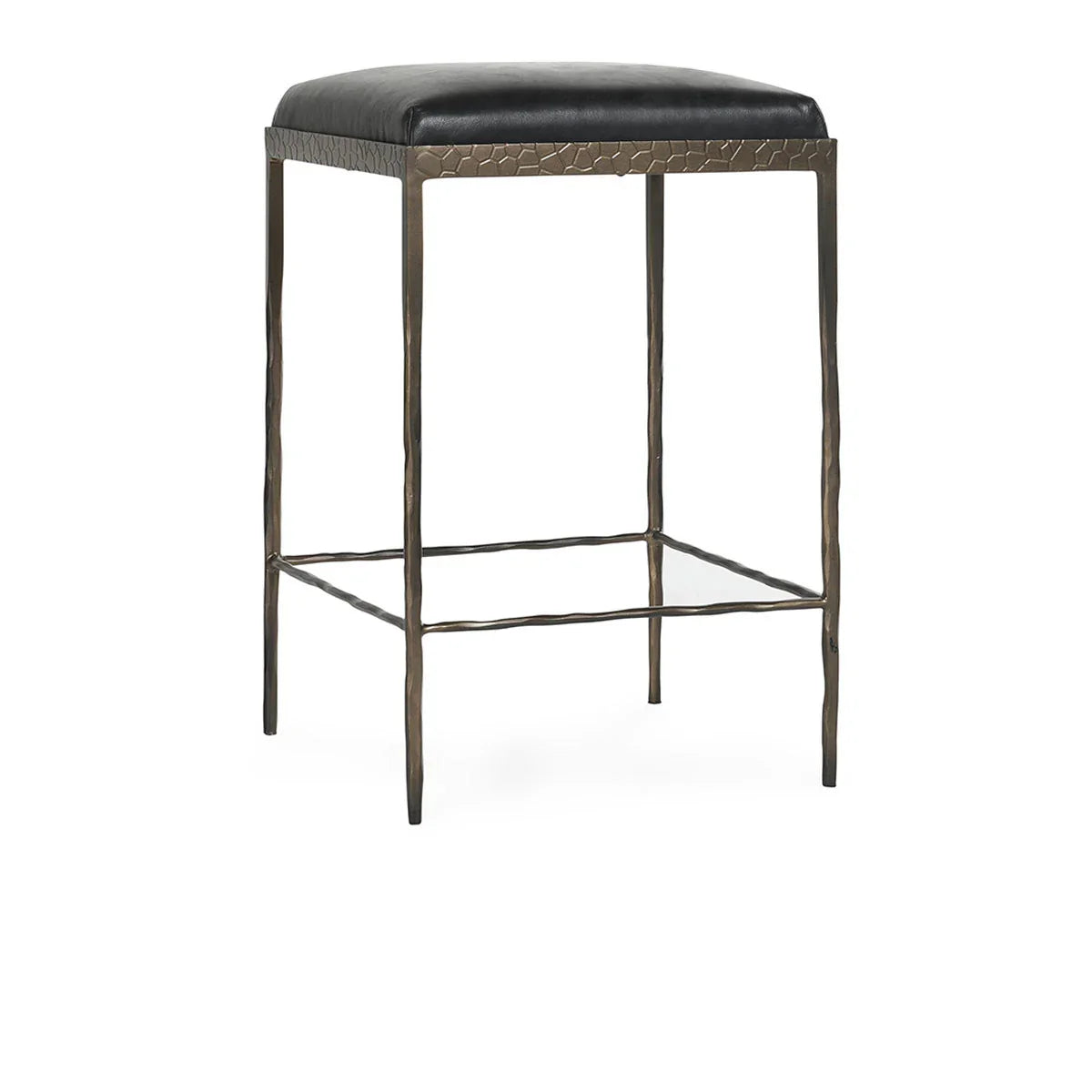 Blair leather counter stool