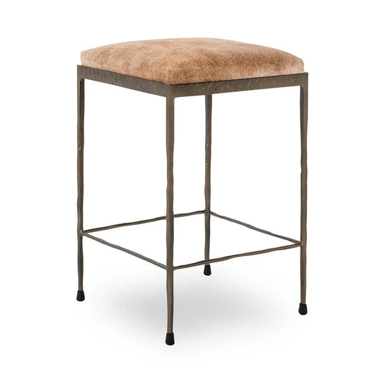 Bos 26" Counter Stool, Sand Hide