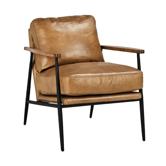 Chris Club Chair, Tan