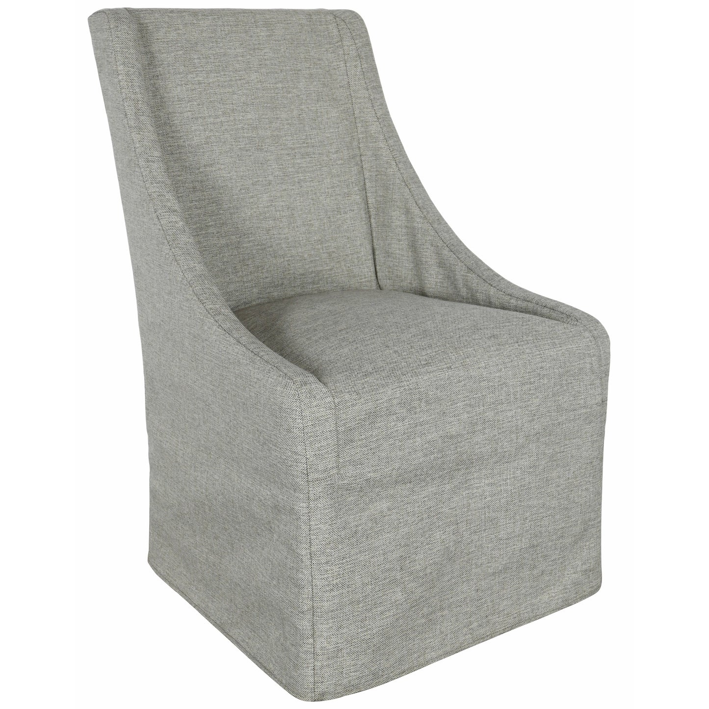 War Wingback Dining Chair, Granite