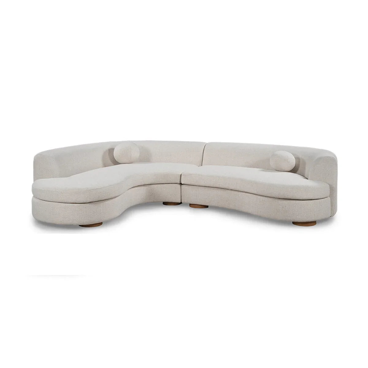 Cuthbert 2 Piece Sectional Ivory