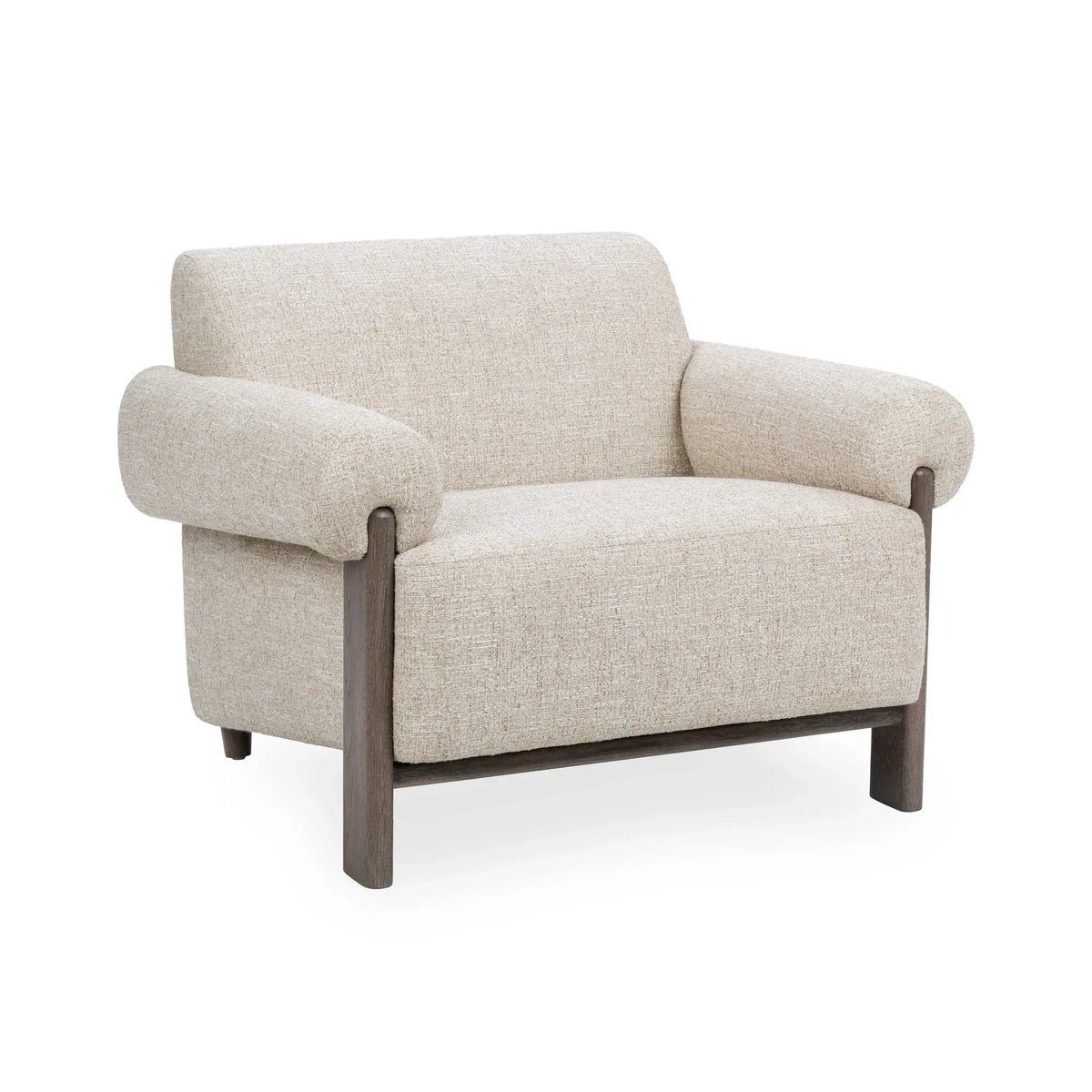 Malia Accent Chair, Latte