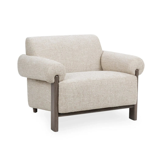 Malia Accent Chair, Latte