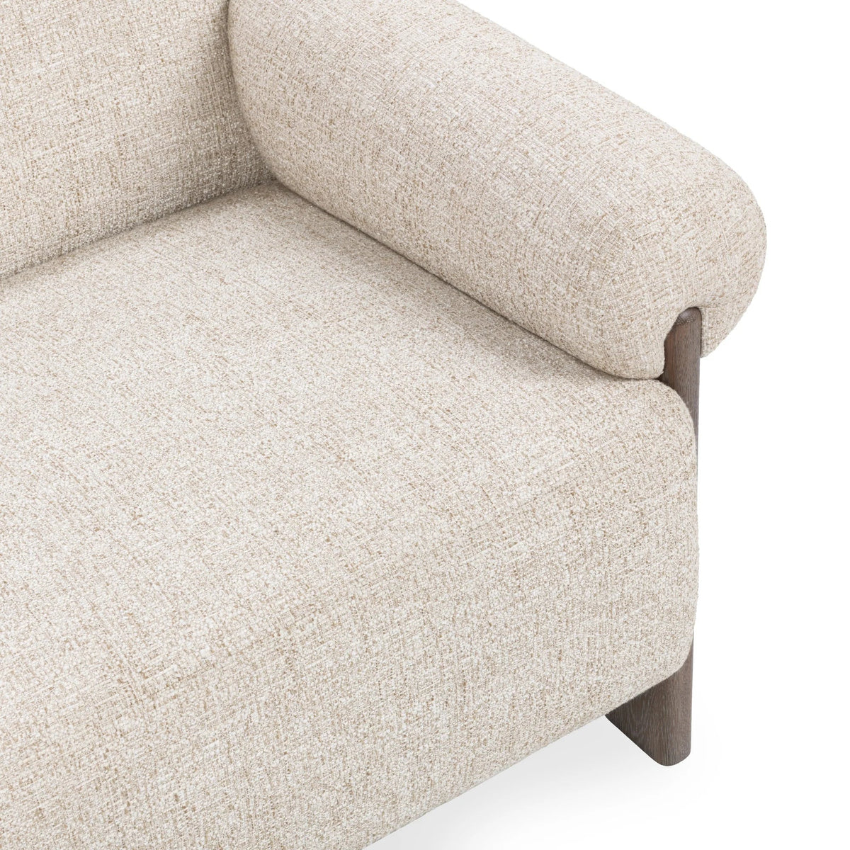 Malia Accent Chair, Latte